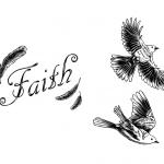 Дизайн тату Faith
