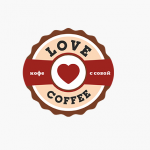 Логотип компании Love Coffee