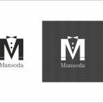 Логотип зарубежного стилиста мужской одежды "Mansoda"